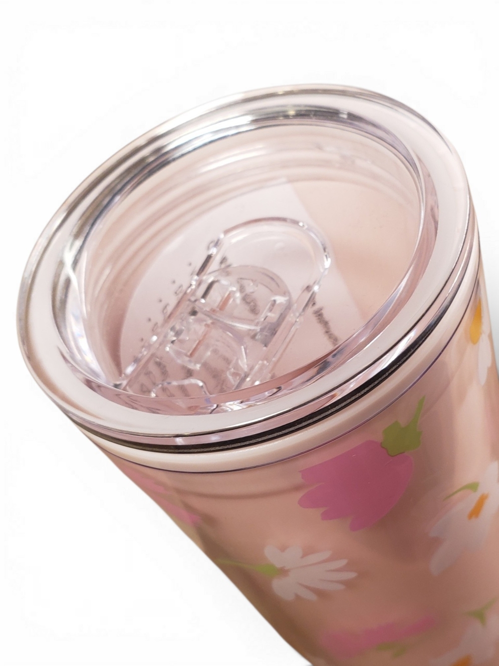 Kate Spade Pink Floral Tumbler -  NEW! - Picture 3 of 5